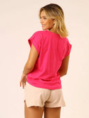 Kit 3 Camiseta Regata Muscle Tee Feminina Básica Soltinha Confortável