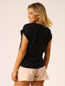 Kit 3 Camiseta Regata Muscle Tee Feminina Básica Soltinha Confortável