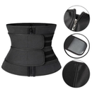 CINTA MODELADORA FEMININA DE CINTURA AJUSTÁVEL - EFEITO SAUNA EMAGRECEDORA